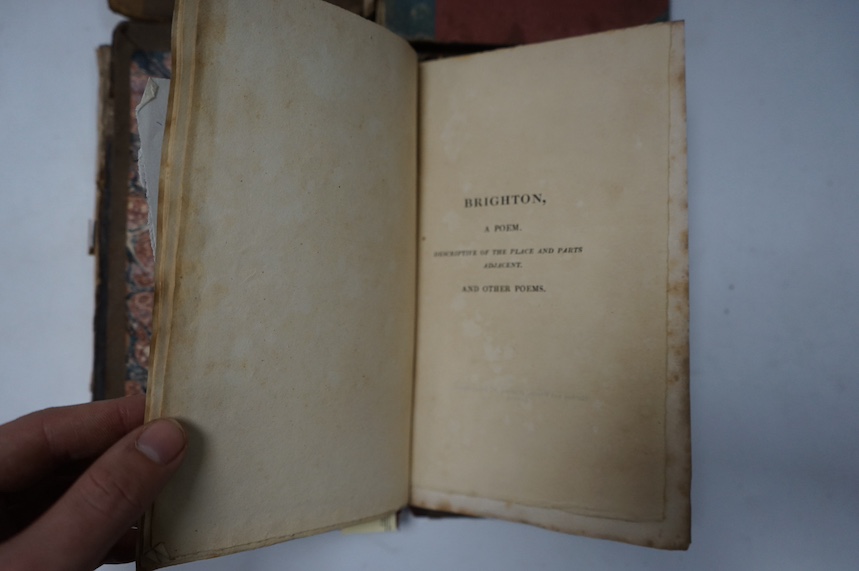 Knox, V. - Narrative of...Sermon preached in the Parish Church of Brighton, 1793; [Attree] Topography of Brighton: And Picture of the Roads, 1815; Lloyd, Mary - Brighton, A Poem, 1809; Sickelmore's Views of Brighton, 182
